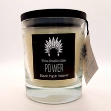 Load image into Gallery viewer, Power - Black Fig & Vetiver Soy Wax Candle