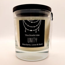 Load image into Gallery viewer, Unity - Mandarin Lime & Basil Soy Wax Candle