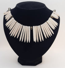 Load image into Gallery viewer, Bohemian Vixen Howlite and Pyrite Necklace