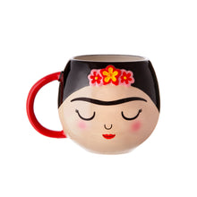 Load image into Gallery viewer, Sass and Belle Frida Kahlo Shaped Mug