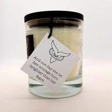 Load image into Gallery viewer, Courage - Velvet Peony &amp; Oud Soy Wax Candle
