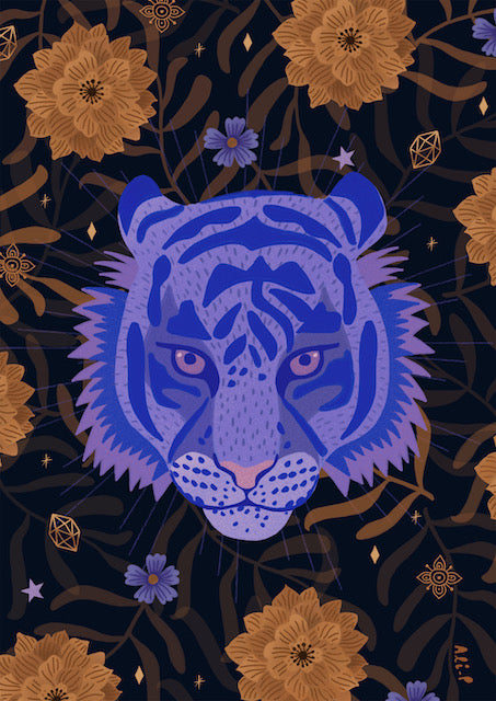 Tiger Animal Art Print